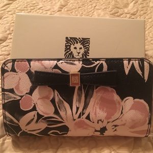 NWT Anne Klein Wallet - floral pattern
